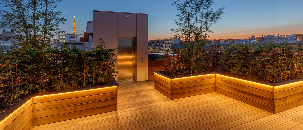 flagship Dolce & Gabbana terrasse