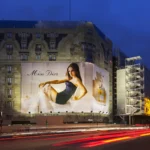 pub Miss Dior sur bâche