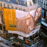 pub Benetton sur bâche